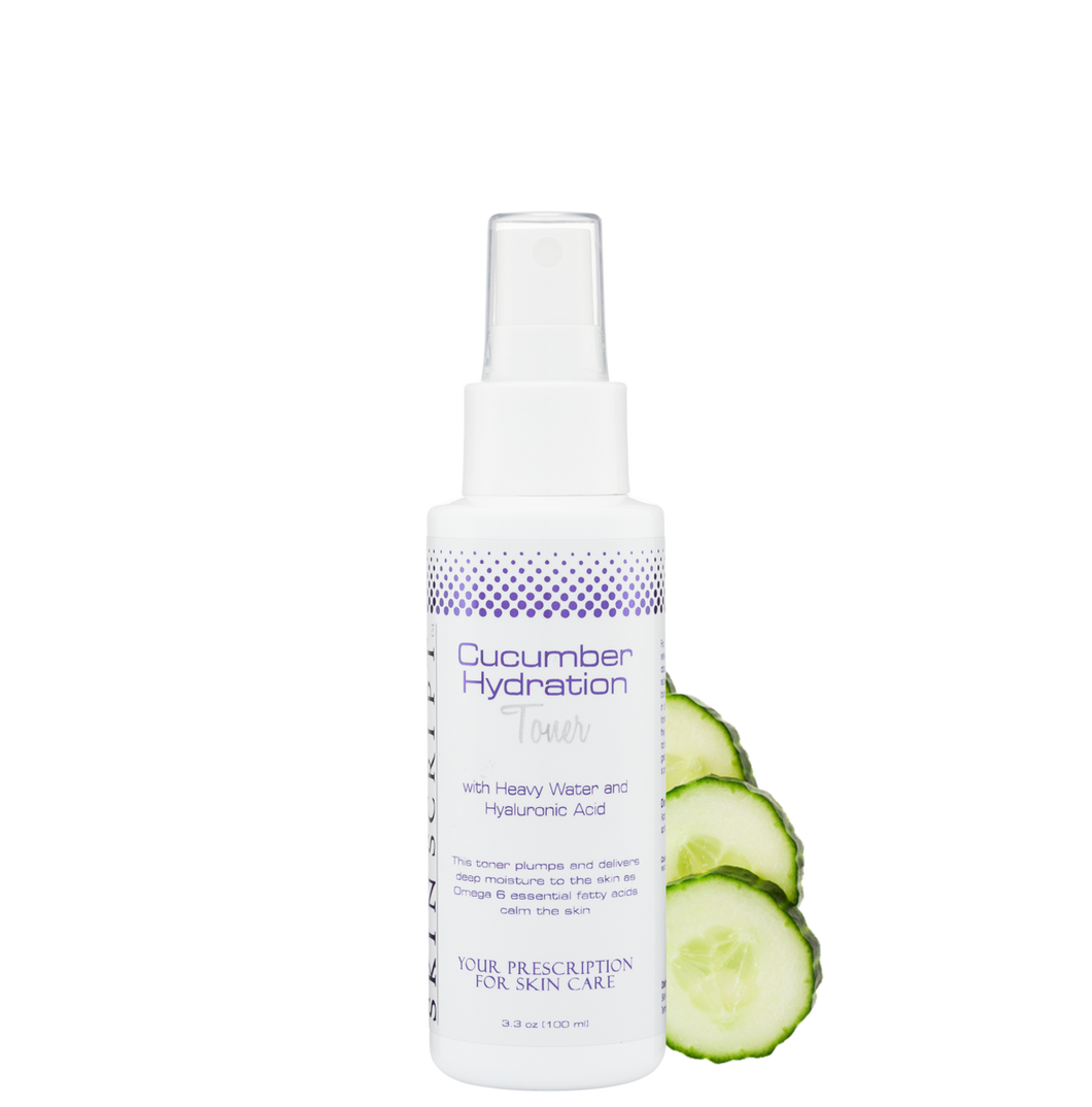 Skin Script Cucumber Hydration Toner 3.3 oz.